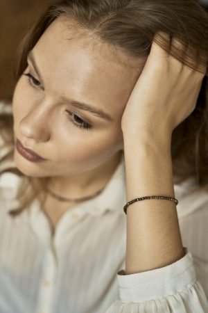 Bransoletka z pirytem
