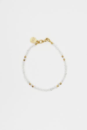 Bransoletka z diamentem z Herkimer