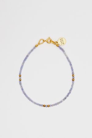 Bransoletka z drobnych tanzanitów